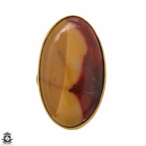 Shop Mookaite Jasper Rings! Size 8.5 – Size 10 Mookaite Ring Meditation Ring 24K Gold Ring GPR1416 | Natural genuine Mookaite Jasper rings, simple unique handcrafted gemstone rings. #rings #jewelry #shopping #gift #handmade #fashion #style #affiliate #ad