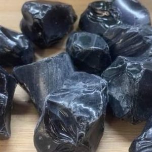 Shop Obsidian Stones & Crystals! Natural Obsidian rough Stones Gift Bag | Natural genuine stones & crystals in various shapes & sizes. Buy raw cut, tumbled, or polished gemstones for making jewelry or crystal healing energy vibration raising reiki stones. #crystals #gemstones #crystalhealing #crystalsandgemstones #energyhealing #affiliate #ad