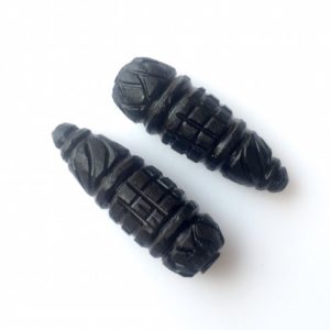Shop Onyx Shapes! Rare Drop Hand Carved Black Onyx Carvings , Stone Carvings, Black Gemstone Carvings, Matched Pairs, 31x11mm – SKU C30 | Natural genuine stones & crystals in various shapes & sizes. Buy raw cut, tumbled, or polished gemstones for making jewelry or crystal healing energy vibration raising reiki stones. #crystals #gemstones #crystalhealing #crystalsandgemstones #energyhealing #affiliate #ad