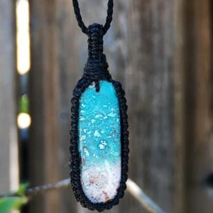 Shop Petrified Wood Jewelry! Opalized Petrified wood necklace for women, macrame necklace for men, macrame gemstone necklace, petrified wood pendant for men, macrame | Natural genuine Petrified Wood jewelry. Buy handcrafted artisan men's jewelry, gifts for men.  Unique handmade mens fashion accessories. #jewelry #beadedjewelry #beadedjewelry #shopping #gift #handmadejewelry #jewelry #affiliate #ad