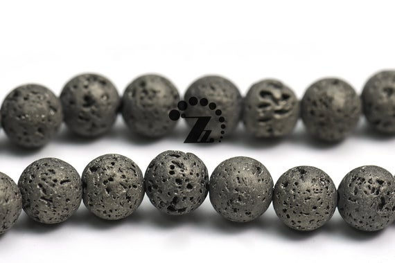Electroplated Lava,15 Inch Full Strand Natural Electroplated Lava Round Beads,electroplated Pyrite,4mm 6mm 8mm 10mm 12mm For Choice