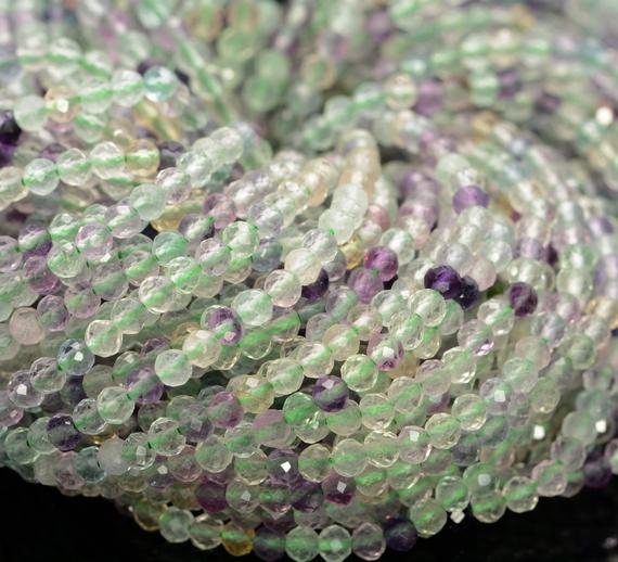 3mm Rainbow Fluorite Gemstone Micro Faceted Round Grade Aaa Beads 15.5inch Wholesale (80010179-a194) 3mm Rainbow Fluorite Gemstone Micro Faceted Round Grade Aaa Beads 15.5inch Wholesale (80010179-a194)