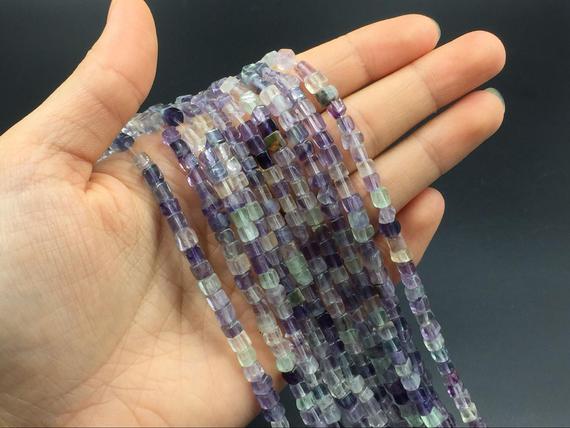 Natural Fluorite Cube Beads 4x4mm Square Fluorite Beads Rainbow Fluorite Gemstone Semiprecious Beads Diy Beads Supplies Bulk Beads Natural Fluorite Cube Beads 4x4mm Square Fluorite Beads Rainbow Fluorite Gemstone Semiprecious Beads Diy Beads Supplies Bulk Beads