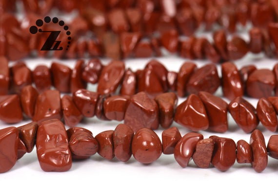 Red Jasper Chips Beads,nugget Beads,irregular Beads,5-10mm,35"full Strand