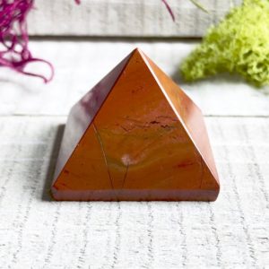 Red Jasper Crystal Pyramid | Natural genuine stones & crystals in various shapes & sizes. Buy raw cut, tumbled, or polished gemstones for making jewelry or crystal healing energy vibration raising reiki stones. #crystals #gemstones #crystalhealing #crystalsandgemstones #energyhealing #affiliate #ad