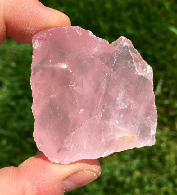 Rose Quartz Crystal - Rose Quartz Stone - Raw Rose Quartz - Rose Quartz - Healing Crystals And Stones - Heart Chakra Crystals