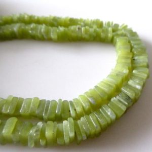 Shop Serpentine Bead Shapes! Serpentine Heishi Beads, Heishi Serpentine Gemstone Beads, Natural Serpentine 4mm Loose Beads, Serpentine Beads, 16 Inch Strand, GDS1128 | Natural genuine other-shape Serpentine beads for beading and jewelry making.  #jewelry #beads #beadedjewelry #diyjewelry #jewelrymaking #beadstore #beading #affiliate #ad