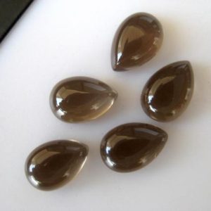 Shop Smoky Quartz Cabochons! 10 Pieces 10x7mm Natural Smoky Quartz Smooth Pear Shaped Flat Back Loose Cabochons BB295 | Natural genuine stones & crystals in various shapes & sizes. Buy raw cut, tumbled, or polished gemstones for making jewelry or crystal healing energy vibration raising reiki stones. #crystals #gemstones #crystalhealing #crystalsandgemstones #energyhealing #affiliate #ad