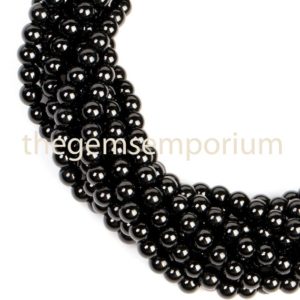 Shop Spinel Round Beads! Black Spinel Plain Smooth Round Beads, Black Spinel Plain Smooth Beads,Black Spinel Plain Beads,Black Spinel Smooth Beads,Black Spinel Beads | Natural genuine round Spinel beads for beading and jewelry making.  #jewelry #beads #beadedjewelry #diyjewelry #jewelrymaking #beadstore #beading #affiliate #ad