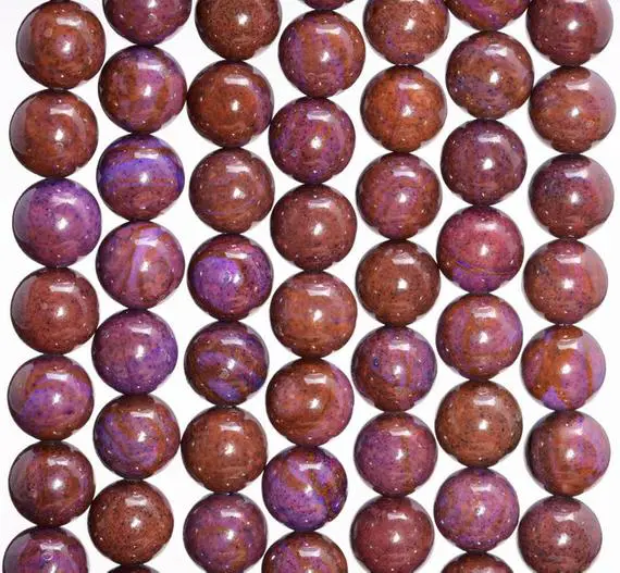 6mm Purple Sugilite Gemstone Round Loose Beads 15.5 Inch Full Strand (80007168-a245)