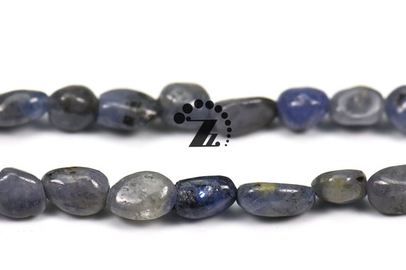 Tanzanite,15" Full Strand Natural Tanzanite Beads,pebble Nugget Beads,beautiful Beads, 5-8mm