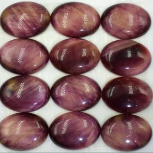 2pcs 22x30mm Purple Tiger Eye Cabochon Large Oval Cabochon Lilac Tiger Stone Hawk's Eye Cabochon Gemstone Cabochon Designer Cabochon Cabs GC | Natural genuine stones & crystals in various shapes & sizes. Buy raw cut, tumbled, or polished gemstones for making jewelry or crystal healing energy vibration raising reiki stones. #crystals #gemstones #crystalhealing #crystalsandgemstones #energyhealing #affiliate #ad