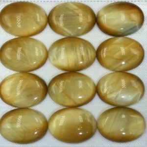 2pcs 22x30mm Golden Tiger Eye Cabochon Large Oval Cabochon Top Quality Tiger Eye Tiger Stone Gemstone Cabochon Designer Cabochon Cabs GC | Natural genuine stones & crystals in various shapes & sizes. Buy raw cut, tumbled, or polished gemstones for making jewelry or crystal healing energy vibration raising reiki stones. #crystals #gemstones #crystalhealing #crystalsandgemstones #energyhealing #affiliate #ad