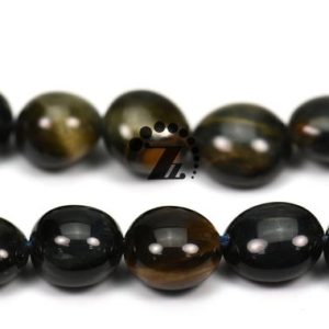 Shop Tiger Eye Chip & Nugget Beads! Blue Tiger Eye pebble chips beads,pebble nugget bead,chips beads,Tiger Eyes,natural,gemstone,diy,5-8mm 8-10mm,15" full strand | Natural genuine chip Tiger Eye beads for beading and jewelry making.  #jewelry #beads #beadedjewelry #diyjewelry #jewelrymaking #beadstore #beading #affiliate #ad
