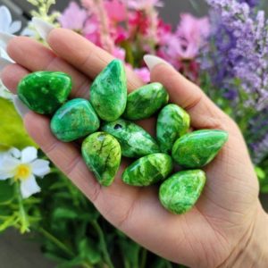 Shop Tumbled Crystals & Pocket Stones! One Variscite Tumble – Highest Quality – Variscite Stone – No. 6 | Natural genuine stones & crystals in various shapes & sizes. Buy raw cut, tumbled, or polished gemstones for making jewelry or crystal healing energy vibration raising reiki stones. #crystals #gemstones #crystalhealing #crystalsandgemstones #energyhealing #affiliate #ad