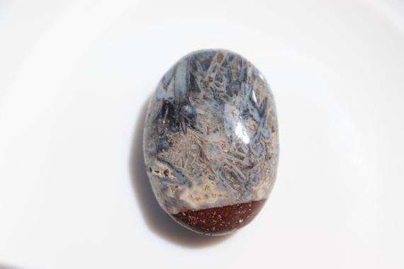 Natural Turkish Stick Agate Palm Stone, Crystal, Gemstone, Palm Stone, Pocket Stone, Healing Stone, Turkish Agate Stone.