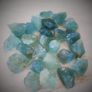Shop Aquamarine Stones & Crystals! Aquamarine  Raw Stone, 10 / 25 Piece LOT Aquamarine Crystal, Natural Aquamarine raw, Healing Crystal Raw,8×10, 10×12,12×15,15x,20 Mm Size | Natural genuine stones & crystals in various shapes & sizes. Buy raw cut, tumbled, or polished gemstones for making jewelry or crystal healing energy vibration raising reiki stones. #crystals #gemstones #crystalhealing #crystalsandgemstones #energyhealing #affiliate #ad