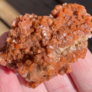 Shop Raw & Rough Aragonite Stones! 2.1" Aragonite Druzy Cluster, Bicolor Large Aragonite Star, Sputnik from Morocco, Orange and White, Birthday Gift for Friend, for Her  #12 | Natural genuine stones & crystals in various shapes & sizes. Buy raw cut, tumbled, or polished gemstones for making jewelry or crystal healing energy vibration raising reiki stones. #crystals #gemstones #crystalhealing #crystalsandgemstones #energyhealing #affiliate #ad