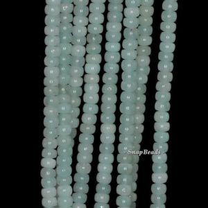 Shop Aventurine Rondelle Beads! 4x3mm Green Aventurine Gemstone Rondelle 4x3mm Loose Beads 7.5 inch Half Strand (90142399-343) | Natural genuine rondelle Aventurine beads for beading and jewelry making.  #jewelry #beads #beadedjewelry #diyjewelry #jewelrymaking #beadstore #beading #affiliate #ad