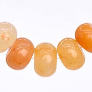 Aventurine Gemstone Beads 6x4mm Yellow Rondelle Aaa Quality Loose Beads (103421) | Natural genuine beads Array beads for beading and jewelry making.  #jewelry #beads #beadedjewelry #diyjewelry #jewelrymaking #beadstore #beading #affiliate #ad