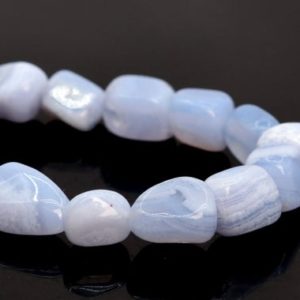 Shop Blue Lace Agate Chip & Nugget Beads! 3-10MM Blue Lace Agate Beads Pebble Granule AA Genuine Natural Gemstone Half Strand Loose Beads 7.5" BULK LOT 1,3,5,10,50 (106219h-1880) | Natural genuine chip Blue Lace Agate beads for beading and jewelry making.  #jewelry #beads #beadedjewelry #diyjewelry #jewelrymaking #beadstore #beading #affiliate #ad