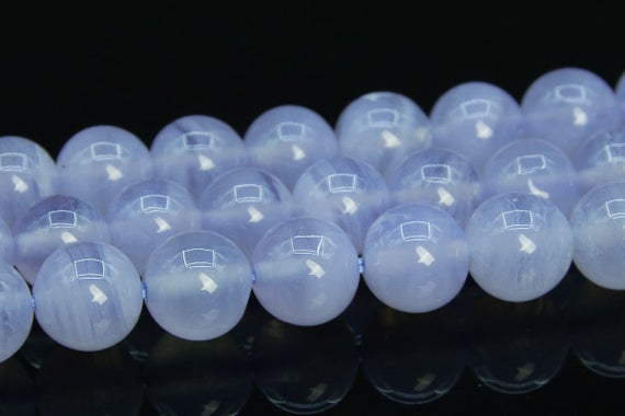 5mm Blue Lace Agate Beads Brazil Grade Aa Genuine Natural Gemstone Round Loose Beads 16" Bulk Lot Options (109191)