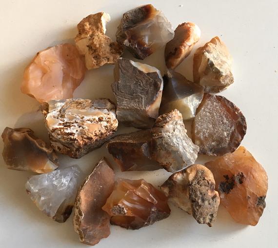 Carnelian Natural Raw Stone, Healing Crystals And Stones,a Stabilizing Stone With High Energy