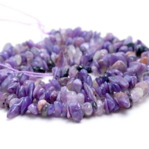 Shop Charoite Chip & Nugget Beads! 5-6MM  Genuine Charoite Gemstone Pebble Nugget Chip Loose Beads 15.5 inch  (80002102-A12) | Natural genuine chip Charoite beads for beading and jewelry making.  #jewelry #beads #beadedjewelry #diyjewelry #jewelrymaking #beadstore #beading #affiliate #ad