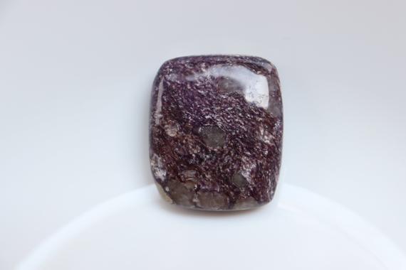 Natural Charoite Palm Stone With Lots Of Healing Properties And With Oval Shaped Palmstone, Crystal, Healing Stone, Jewellery.