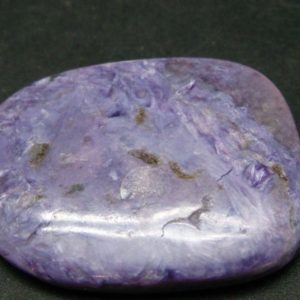 Shop Charoite Stones & Crystals! Large Nice Charoite Tumbled Stone from Russia – 17.1 Grams – 1.7" | Natural genuine stones & crystals in various shapes & sizes. Buy raw cut, tumbled, or polished gemstones for making jewelry or crystal healing energy vibration raising reiki stones. #crystals #gemstones #crystalhealing #crystalsandgemstones #energyhealing #affiliate #ad
