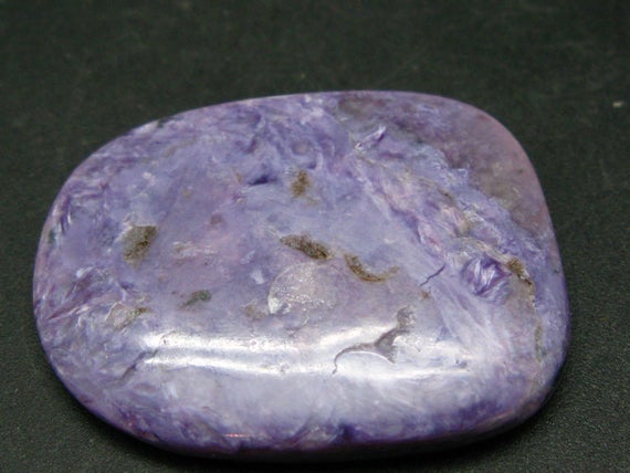 Large Nice Charoite Tumbled Stone From Russia - 17.1 Grams - 1.7"
