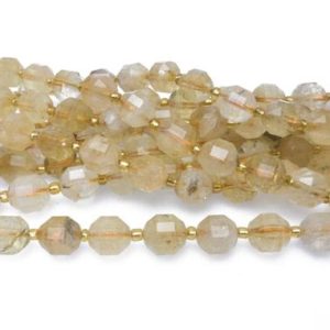 Shop Citrine Bead Shapes! citrine micro diamond cut beads – natural yellow gemstone facted beads – 9x10mm stone beads – quality gems beads for jewelry making | Natural genuine other-shape Citrine beads for beading and jewelry making.  #jewelry #beads #beadedjewelry #diyjewelry #jewelrymaking #beadstore #beading #affiliate #ad