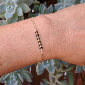 Shop Moldavite Bracelets! Dainty beaded real moldavite bracelet. Gold moldavite bracelet. Silver moldavite bracelet. Tektite.  Meteorite jewelry. REAL Moldavite | Natural genuine Moldavite bracelets. Buy crystal jewelry, handmade handcrafted artisan jewelry for women.  Unique handmade gift ideas. #jewelry #beadedbracelets #beadedjewelry #gift #shopping #handmadejewelry #fashion #style #product #bracelets #affiliate #ad