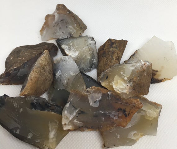 Dendritic Agate Natural Raw Stone, Healing Stone, Stone Of Plenitude And Abundance, Aligns Chakras, Healing Crystal, Spiritual Stone