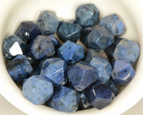 6mm South Africa Dumortierite Beads Star Cut Faceted Grade Aa Genuine Natural Gemstone Beads 14.5" Lot 1,3,5,10 And 50 (80006138-m26)