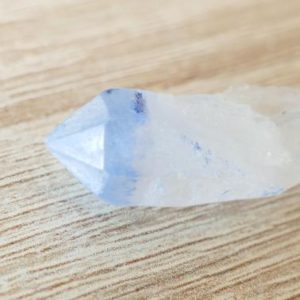 Shop Dumortierite Stones & Crystals! Rare Dumortierite Quartz Crystal Specimen Unpolished Natural | Natural genuine stones & crystals in various shapes & sizes. Buy raw cut, tumbled, or polished gemstones for making jewelry or crystal healing energy vibration raising reiki stones. #crystals #gemstones #crystalhealing #crystalsandgemstones #energyhealing #affiliate #ad