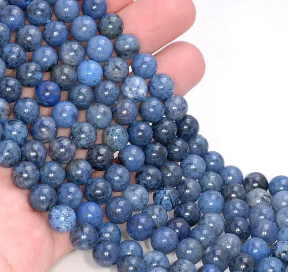 6mm Rare Light Blue Dumortierite Gemstone Grade Aaa Blue Round 6mm Loose Beads 15 Inch Full Strand Lot (80004628-115)