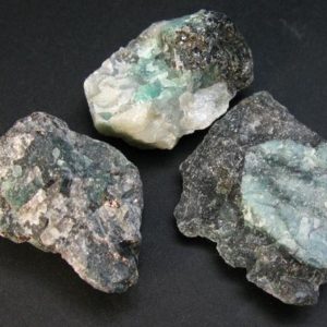 Shop Raw & Rough Emerald Stones! Lot of 3 Rough Natural Emerald Beryl from Brazil | Natural genuine stones & crystals in various shapes & sizes. Buy raw cut, tumbled, or polished gemstones for making jewelry or crystal healing energy vibration raising reiki stones. #crystals #gemstones #crystalhealing #crystalsandgemstones #energyhealing #affiliate #ad