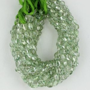 Shop Green Amethyst Beads! Natural Green Amethyst Beads,Smooth,Coin Shape,7-11mm Beads,Smooth Beads,10 Inch Long,Best Quality,Wholesale,Smooth Gemstone,Strand Beads | Natural genuine other-shape Green Amethyst beads for beading and jewelry making.  #jewelry #beads #beadedjewelry #diyjewelry #jewelrymaking #beadstore #beading #affiliate #ad