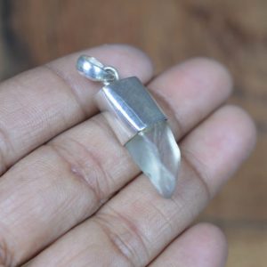 Shop Green Amethyst Pendants! Rough Green Amethyst 925 Sterling Silver Gemstone Pendant | Natural genuine Green Amethyst pendants. Buy crystal jewelry, handmade handcrafted artisan jewelry for women.  Unique handmade gift ideas. #jewelry #beadedpendants #beadedjewelry #gift #shopping #handmadejewelry #fashion #style #product #pendants #affiliate #ad