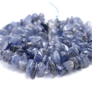 7-8MM  Iolite Gemstone Pebble Nugget Chip Loose Beads 15.5 inch  (80002073-A9) | Natural genuine chip Iolite beads for beading and jewelry making.  #jewelry #beads #beadedjewelry #diyjewelry #jewelrymaking #beadstore #beading #affiliate #ad