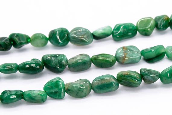 5-7mm African Jade Beads Pebble Chips Grade Aa Genuine Natural Gemstone Loose Beads 15.5" / 7.5" Bulk Lot Options (115627)