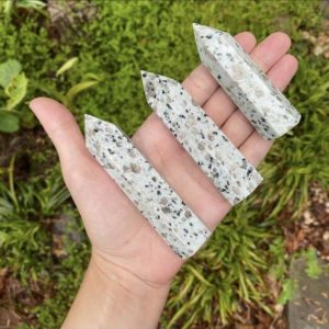 Shop Jasper Points & Wands! Kiwi Jasper Crystal Towers | Natural genuine stones & crystals in various shapes & sizes. Buy raw cut, tumbled, or polished gemstones for making jewelry or crystal healing energy vibration raising reiki stones. #crystals #gemstones #crystalhealing #crystalsandgemstones #energyhealing #affiliate #ad