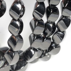 Shop Jet Beads! 16x10mm Black Jet Gemstone Organic Quad Barrel Drum Loose Beads 16 inch Full Strand (90186877-883) | Natural genuine other-shape Jet beads for beading and jewelry making.  #jewelry #beads #beadedjewelry #diyjewelry #jewelrymaking #beadstore #beading #affiliate #ad