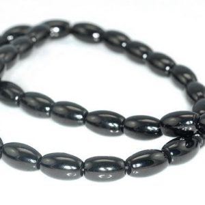 Shop Jet Beads! 13x8mm Black Jet Gemstone Barrel Drum Loose Beads 16 inch Full Strand LOT 1,2 and 6 (90186903-824) | Natural genuine other-shape Jet beads for beading and jewelry making.  #jewelry #beads #beadedjewelry #diyjewelry #jewelrymaking #beadstore #beading #affiliate #ad