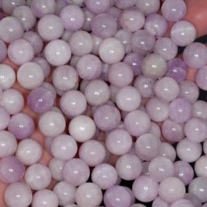 Shop Kunzite Beads! 10mm Natural Kunzite Gemstone Grade AA Lavender Purple Round Loose Beads 7.5 inch Half Strand LOT 1,2,6,12 and 50 (80000836-282) | Natural genuine beads Kunzite beads for beading and jewelry making.  #jewelry #beads #beadedjewelry #diyjewelry #jewelrymaking #beadstore #beading #affiliate #ad