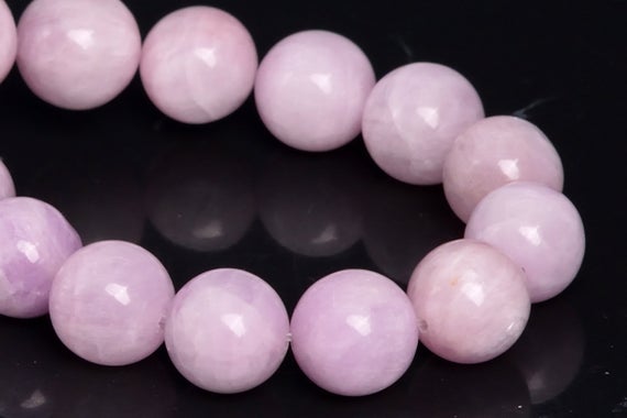 11mm Kunzite Beads Brazil Grade Aa Genuine Natural Gemstone Half Strand Round Loose Beads 7.5" Bulk Lot Options (109133h-2878)