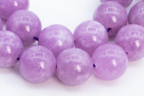Quartz Gemstone Beads 9-10mm Kunzite Purple Color Round Aaa Quality Loose Beads (111336)