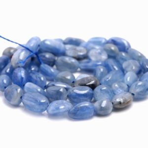 Shop Kyanite Chip & Nugget Beads! 5-6MM  Kyanite Gemstone Pebble Nugget Granule Loose Beads 15.5 inch Full Strand (80002064-A9) | Natural genuine chip Kyanite beads for beading and jewelry making.  #jewelry #beads #beadedjewelry #diyjewelry #jewelrymaking #beadstore #beading #affiliate #ad