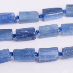 Shop Kyanite Faceted Beads! 6-9MM Kyanite Beads Faceted Nugget Rectangle Tube South Africa Grade AAA Genuine Natural Gemstone Beads 16" Bulk Lot Options (108361-2644) | Natural genuine faceted Kyanite beads for beading and jewelry making.  #jewelry #beads #beadedjewelry #diyjewelry #jewelrymaking #beadstore #beading #affiliate #ad